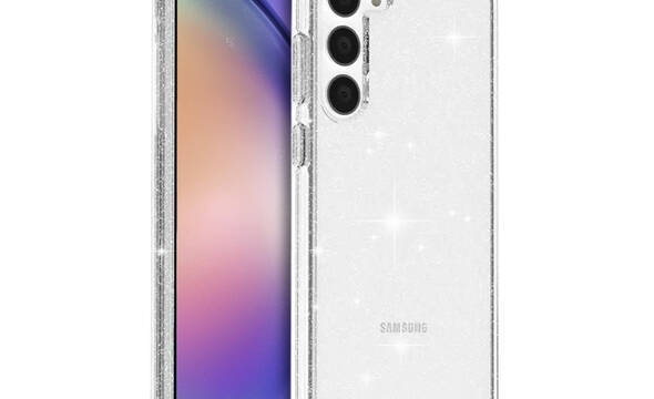 Crong Glitter Case - Etui Samsung Galaxy A54 5G (przezroczysty) - zdjęcie 1