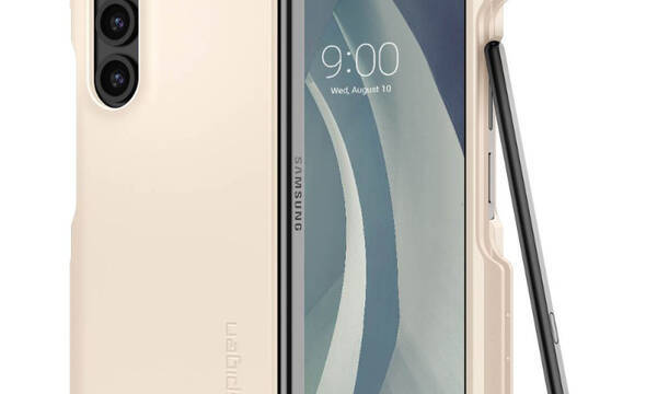 Spigen Thin Fit Pen - Etui do Samsung Galaxy Z Fold 5 (Pearled Ivory) - zdjęcie 1