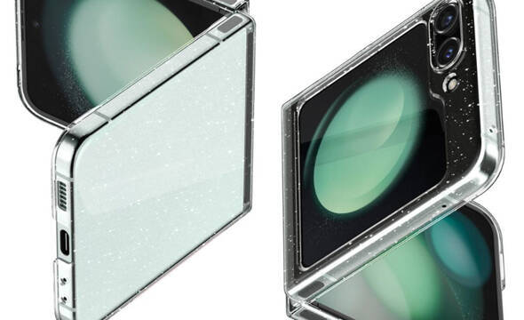 Spigen Airskin - Etui do Samsung Galaxy Z Flip 5 (Glitter Crystal) - zdjęcie 1