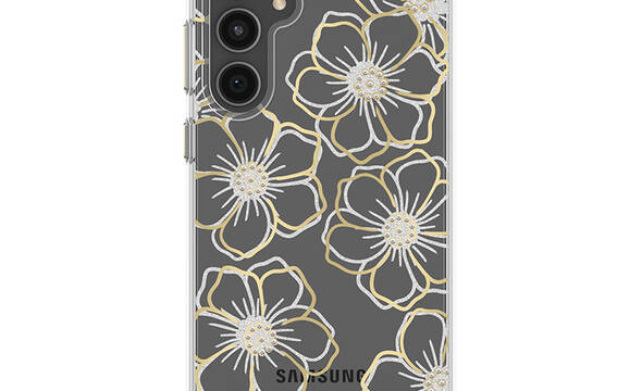 Case-Mate Floral Gems - Etui Samsung Galaxy S23 FE 5G (Gold) - zdjęcie 1