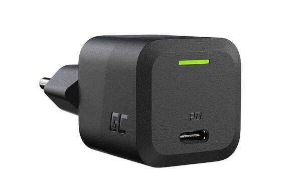 Green Cell - Ładowarka sieciowa GC PowerGaN 33W USB-C Power Delivery - zdjęcie 1