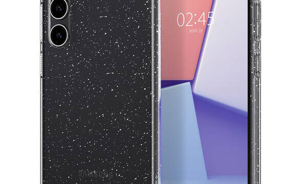 Spigen Liquid Crystal Glitter - Etui do Samsung Galaxy S23 FE (Przezroczysty) - zdjęcie 1
