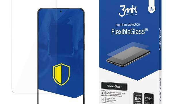 3mk FlexibleGlass - Szkło hybrydowe do Samsung Galaxy S21 5G - zdjęcie 1