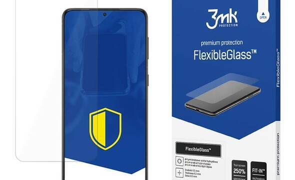 3mk FlexibleGlass - Szkło hybrydowe do Samsung Galaxy S22 5G - zdjęcie 1