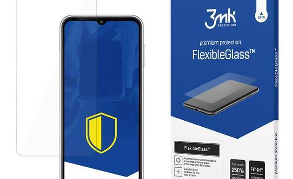 3mk FlexibleGlass - Szkło hybrydowe do Samsung Galaxy A14 4G/5G - zdjęcie 1