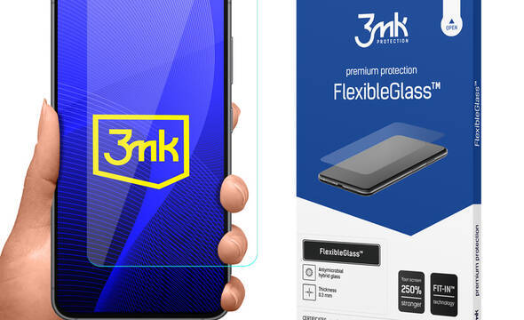3mk FlexibleGlass - Szkło hybrydowe do Samsung Galaxy S23 5G - zdjęcie 1