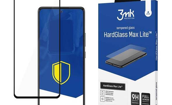 3mk HardGlass Max Lite - Szkło hartowane do Samsung Galaxy A53 5G (Czarny) - zdjęcie 1