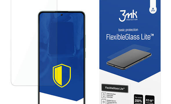 3mk FlexibleGlass Lite - Szkło hybrydowe do Xiaomi 13T / 13T Pro - zdjęcie 1