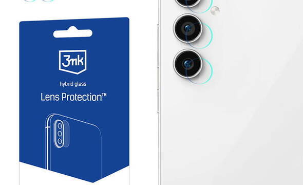 3mk Lens Protection - Szkło na obiektyw aparatu Samsung Galaxy S23 FE (4 zestawy) - zdjęcie 1