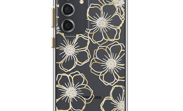 Case-Mate Floral Gems - Etui Samsung Galaxy S24 (Gold) - zdjęcie 1