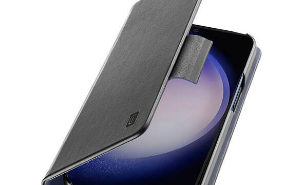 Cellularline Book Case - Etui Samsung Galaxy S24 (czarny) - zdjęcie 1