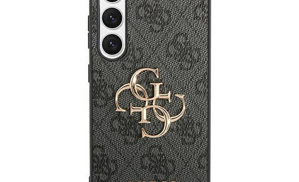 Guess 4G Big Metal Logo - Etui Samsung Galaxy S24 Ultra (czarny) - zdjęcie 1