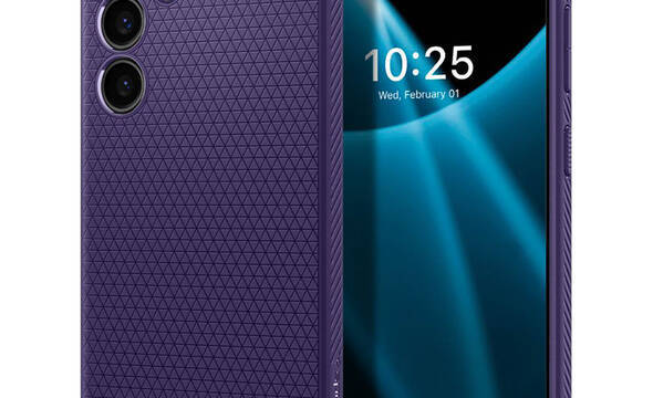 Spigen Liquid Air - Etui do Samsung Galaxy S24 (Deep Purple) - zdjęcie 1