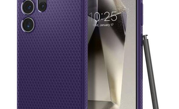 Spigen Liquid Air - Etui do Samsung Galaxy S24 Ultra (Deep Purple) - zdjęcie 1