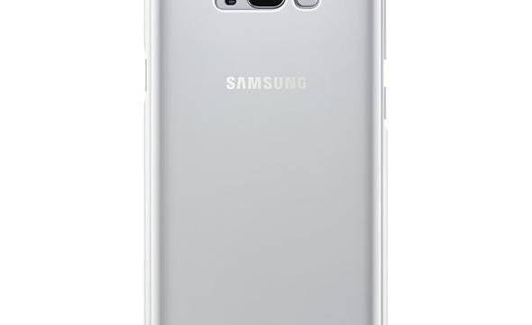 Samsung Clear Cover - Etui Samsung Galaxy S8+ (srebrny) - zdjęcie 1