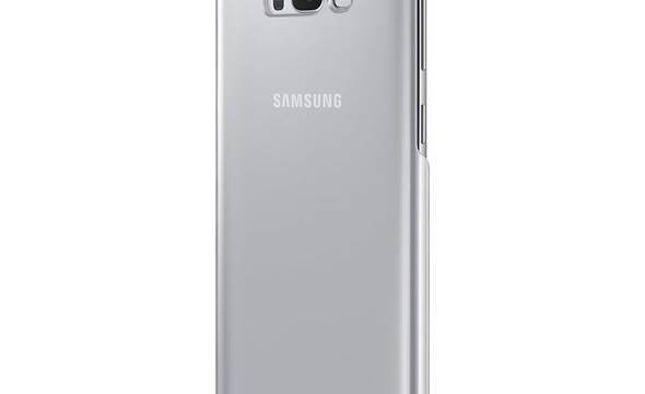 Samsung Clear Cover - Etui Samsung Galaxy S8+ (srebrny) - zdjęcie 2