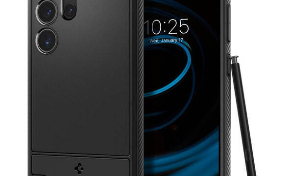 Spigen Rugged Armor - Etui do Samsung Galaxy S24 Ultra (Matte Black) - zdjęcie 1