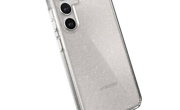 Speck Presidio Lux Glitter - Etui Samsung Galaxy S24 (Clear / Gold Glitter) - zdjęcie 1
