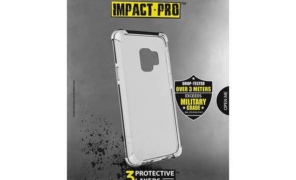 PURO Impact Pro Hard Shield - Etui Samsung Galaxy S9 (czarny) - zdjęcie 2