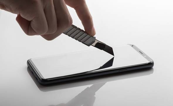 Moshi IonGlass - Szkło ochronne na ekran do Samsung Galaxy S9 (Black) - zdjęcie 7