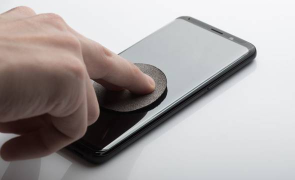 Moshi IonGlass - Szkło ochronne na ekran do Samsung Galaxy S9 (Black) - zdjęcie 8
