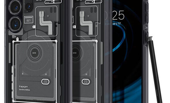 Spigen Ultra Hybrid - Etui do Samsung Galaxy S24 Ultra (Zero One) - zdjęcie 1