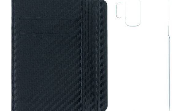 Mercedes Dynamic Line Book - Etui Samsung Galaxy S9 z kieszeniami na karty (czarny) - zdjęcie 2