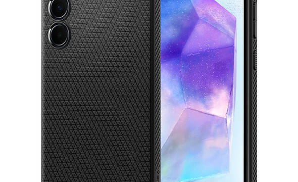 Spigen Liquid Air - Etui do Samsung Galaxy A55 5G (Matte Black) - zdjęcie 1