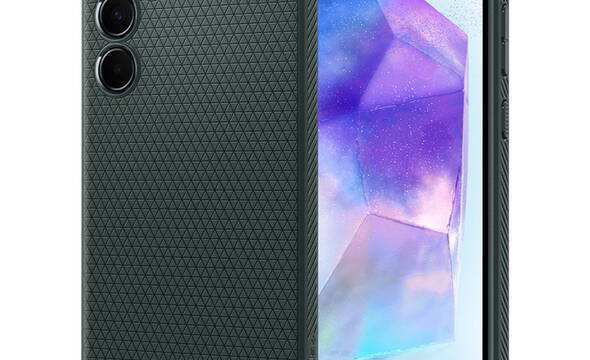 Spigen Liquid Air - Etui do Samsung Galaxy A55 5G (Abyss Green) - zdjęcie 1