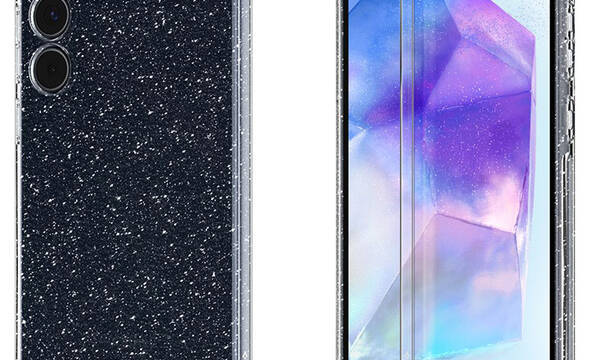 Spigen Liquid Crystal Glitter - Etui do Samsung Galaxy A55 5G (Przezroczysty) - zdjęcie 1