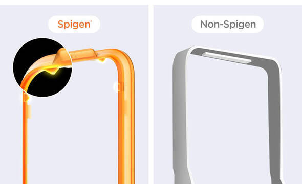 Spigen Alm Glas.TR 2-Pack - Szkło hartowane do Samsung Galaxy A55 5G (Przezroczysty) - zdjęcie 1