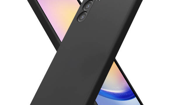 Crong Color Cover - Etui Samsung Galaxy A25 5G (czarny) - zdjęcie 1