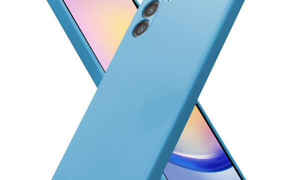 Crong Color Cover - Etui Samsung Galaxy A25 5G (błękitny) - zdjęcie 1
