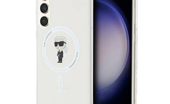Karl Lagerfeld IML Ikonik MagSafe - Etui Samsung Galaxy S23+ (przezroczysty) - zdjęcie 1