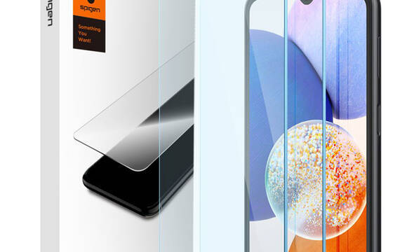 Spigen Glas.TR Slim 2-Pack - Szkło hartowane do Samsung Galaxy A15 4/5G / A25 5G / M15 5G (2 sztuki) - zdjęcie 1
