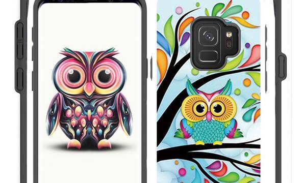 Zizo Sleek Hybrid Design Cover - Etui Samsung Galaxy S9 (Owl) - zdjęcie 2