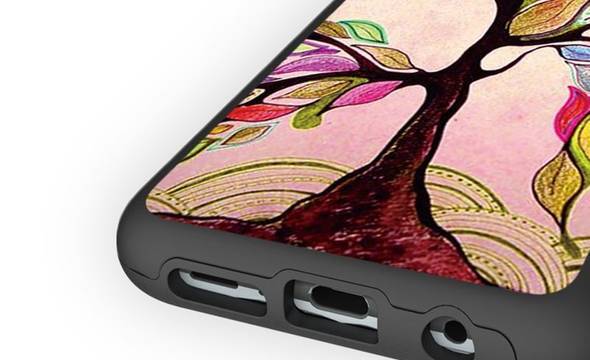 Zizo Sleek Hybrid Design Cover - Etui Samsung Galaxy S9+ (Colorful Tree) - zdjęcie 4