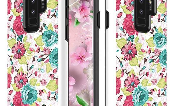 Zizo Sleek Hybrid Design Cover - Etui Samsung Galaxy S9+ (Flowers) - zdjęcie 1