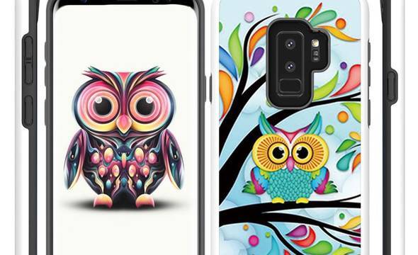Zizo Sleek Hybrid Design Cover - Etui Samsung Galaxy S9+ (Owl) - zdjęcie 2