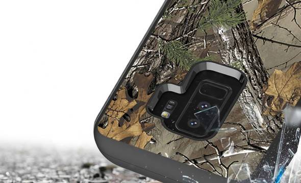Zizo Sleek Hybrid Design Cover - Etui Samsung Galaxy S9+ (Woods) - zdjęcie 3