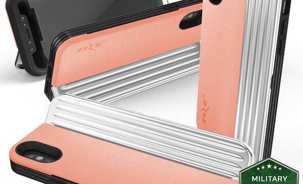 Zizo Retro Series - Etui iPhone Xs / X z kieszeni - zdjęcie 1