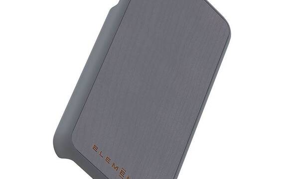 Nordic Elements Original Gefion - Drewniane etui iPhone Xs Max (Mid Grey) - zdjęcie 1