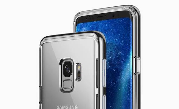 Caseology Skyfall Case - Etui Samsung Galaxy S9 (Silver) - zdjęcie 2