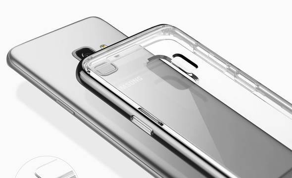 Caseology Skyfall Case - Etui Samsung Galaxy S9 (Silver) - zdjęcie 3