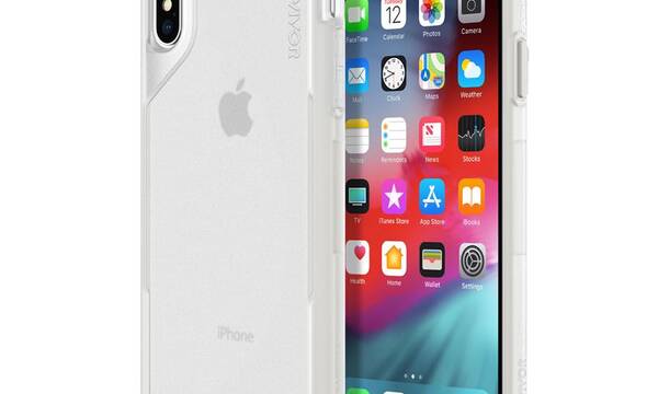 Griffin Survivor Endurance - Pancerne etui iPhone Xs Max (przezroczysty/szary) - zdjęcie 1