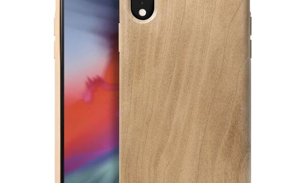 Laut PINNACLE - Etui iPhone XR z prawdziwego drewna (Cherry Wood) - zdjęcie 1