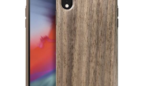 Laut PINNACLE - Etui iPhone XR z prawdziwego drewna (Walnut) - zdjęcie 1