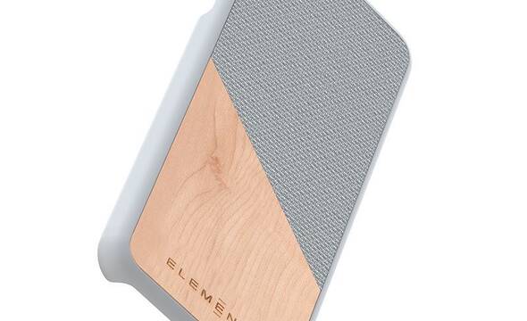 Nordic Elements Original Hel - Drewniane etui iPhone Xs Max (Light Grey) - zdjęcie 1