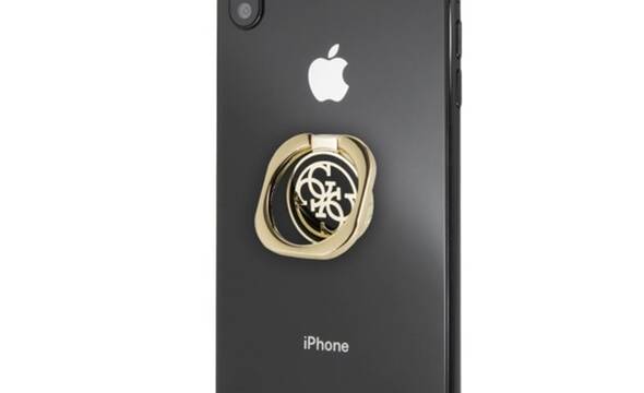Guess Metal Ring Stand 4G - Magnetyczny uchwyt na palec do telefonu z funkcj - zdjęcie 1