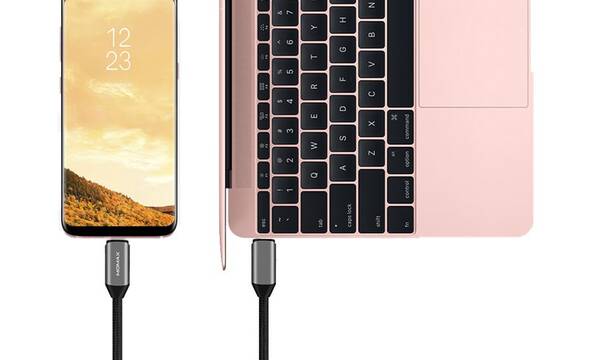 Momax Elite link - Kabel 100W 5A USB-C (Power Delivery) 100cm (Black) - zdjęcie 1